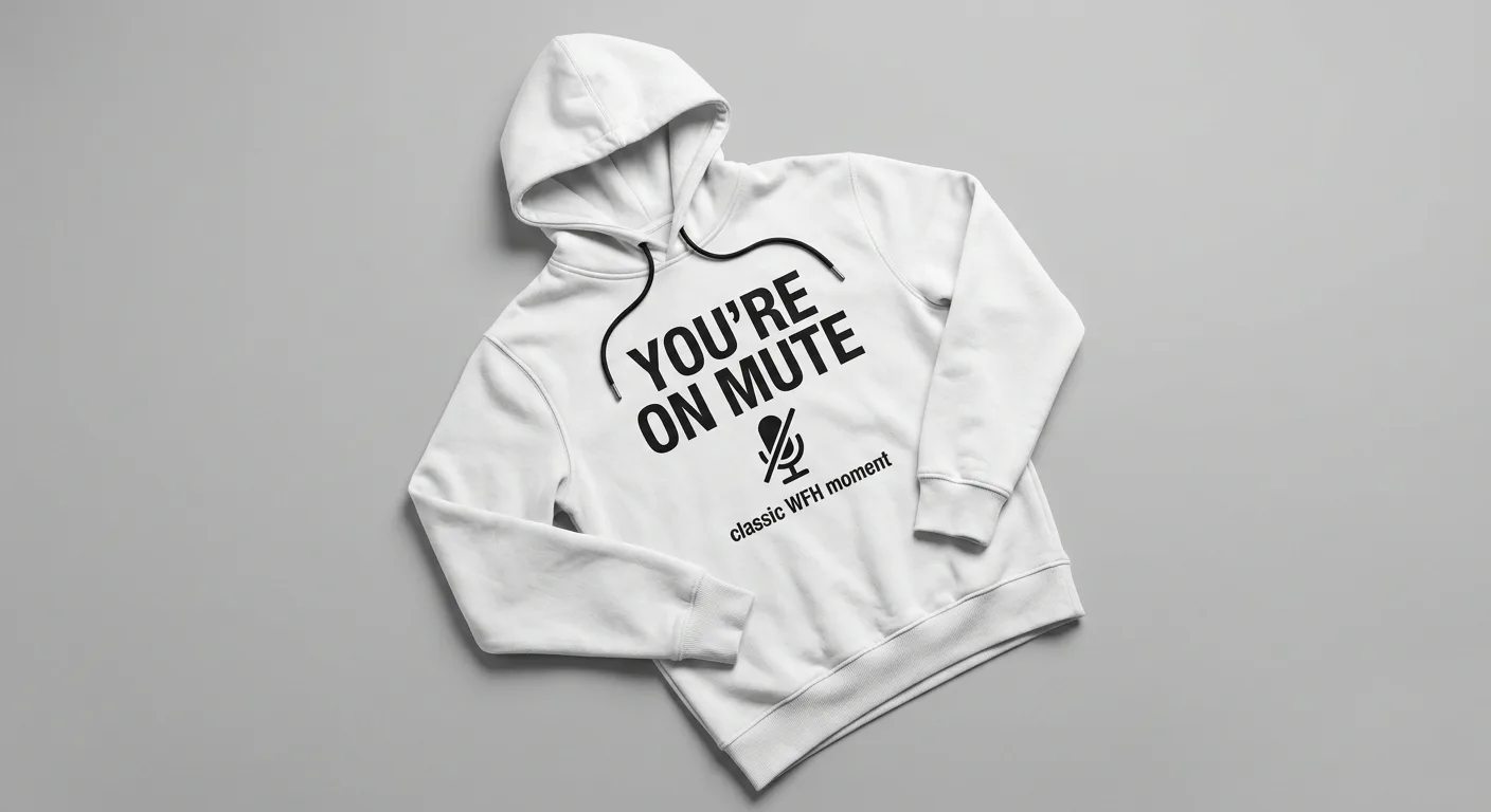 You're On Mute — WFH Hoodie