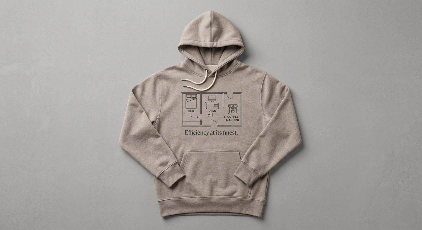 Efficiency At Its Finest — WFH Hoodie