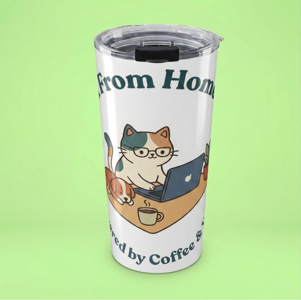 Co-Pawrker — WFH Tumbler