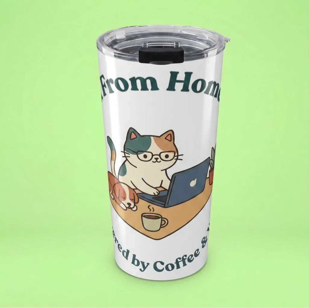 Co-Pawrker — WFH Tumbler