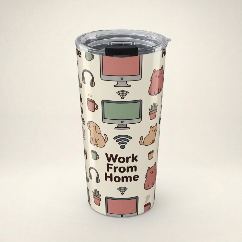 Home Office Energy — Pattern Tumbler