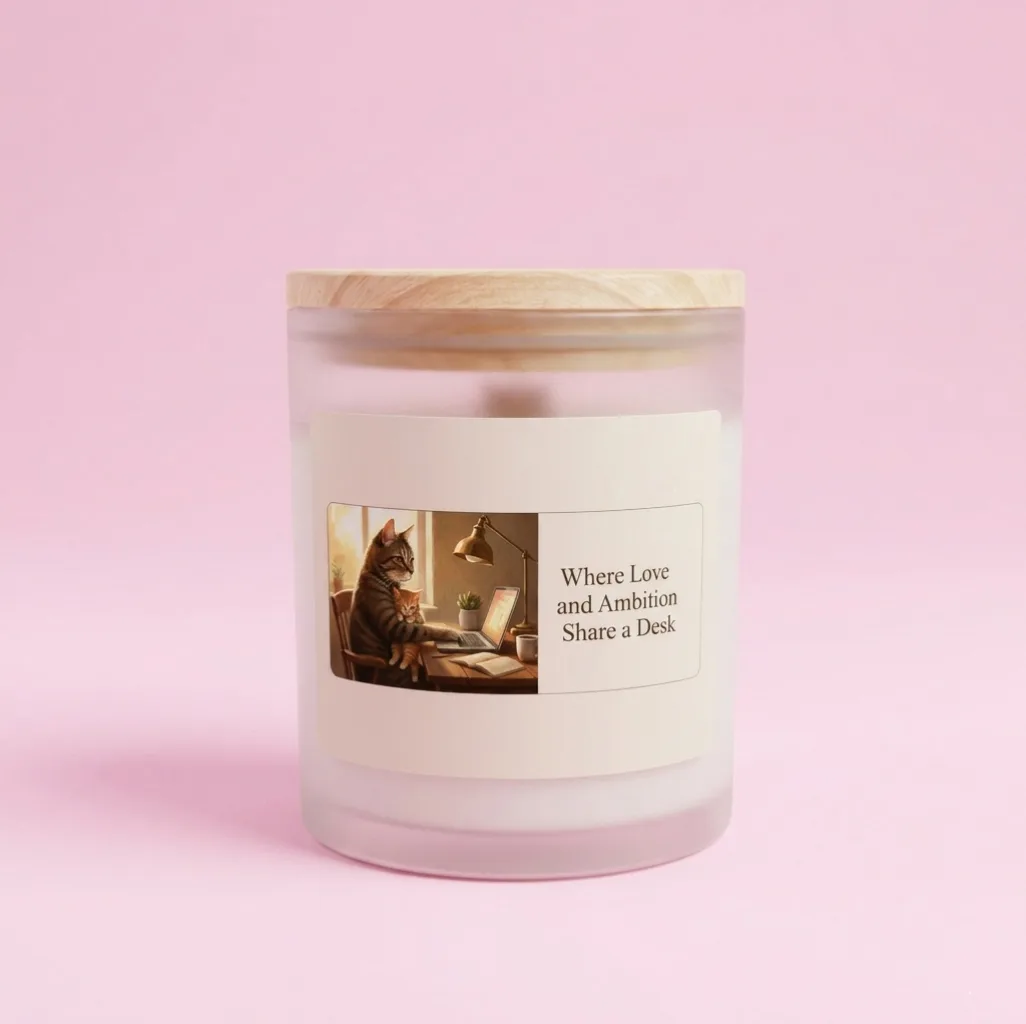 Curled Up — Cat Lover's Candle
