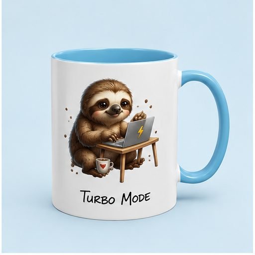 Turbo Mode — Sloth & Sip Mug