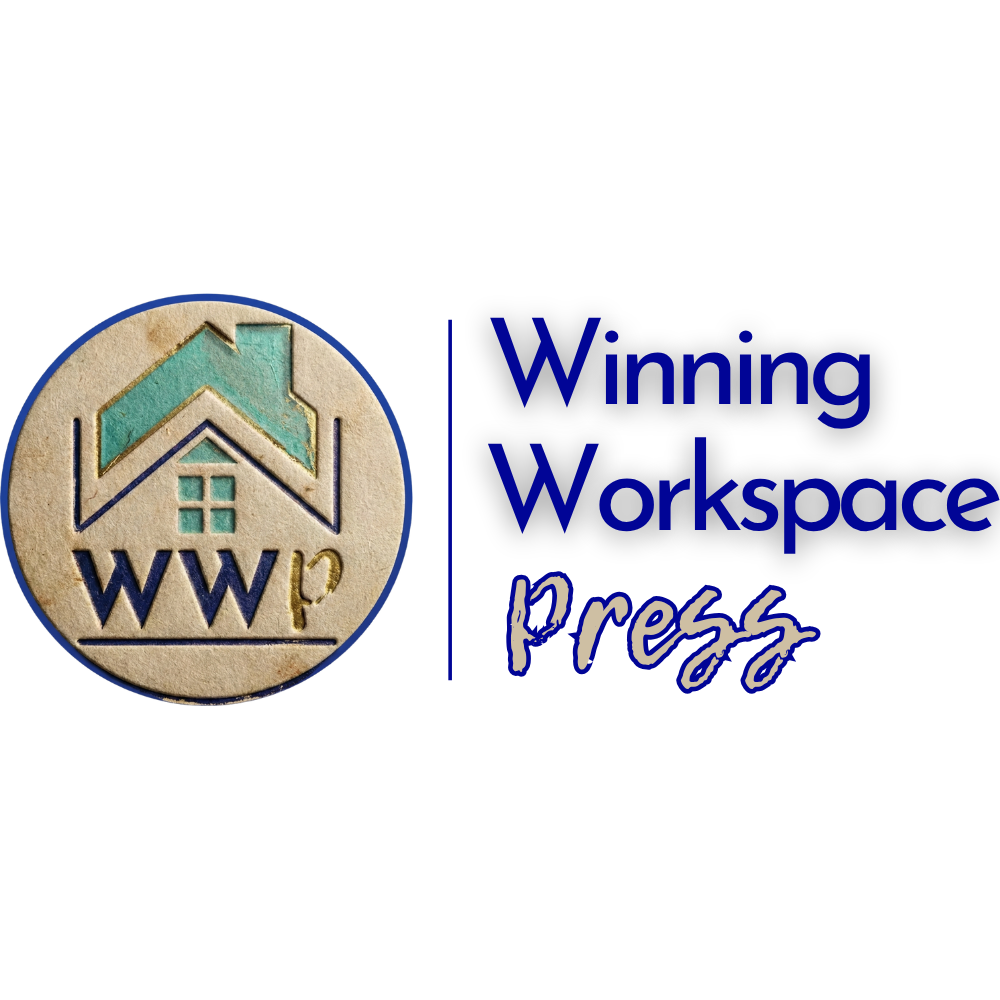 WWPlogo Winning Workspace Press logo with a wooden house and “WWP” initials on the left; “Winning Workspace Press” text in blue on the right.
